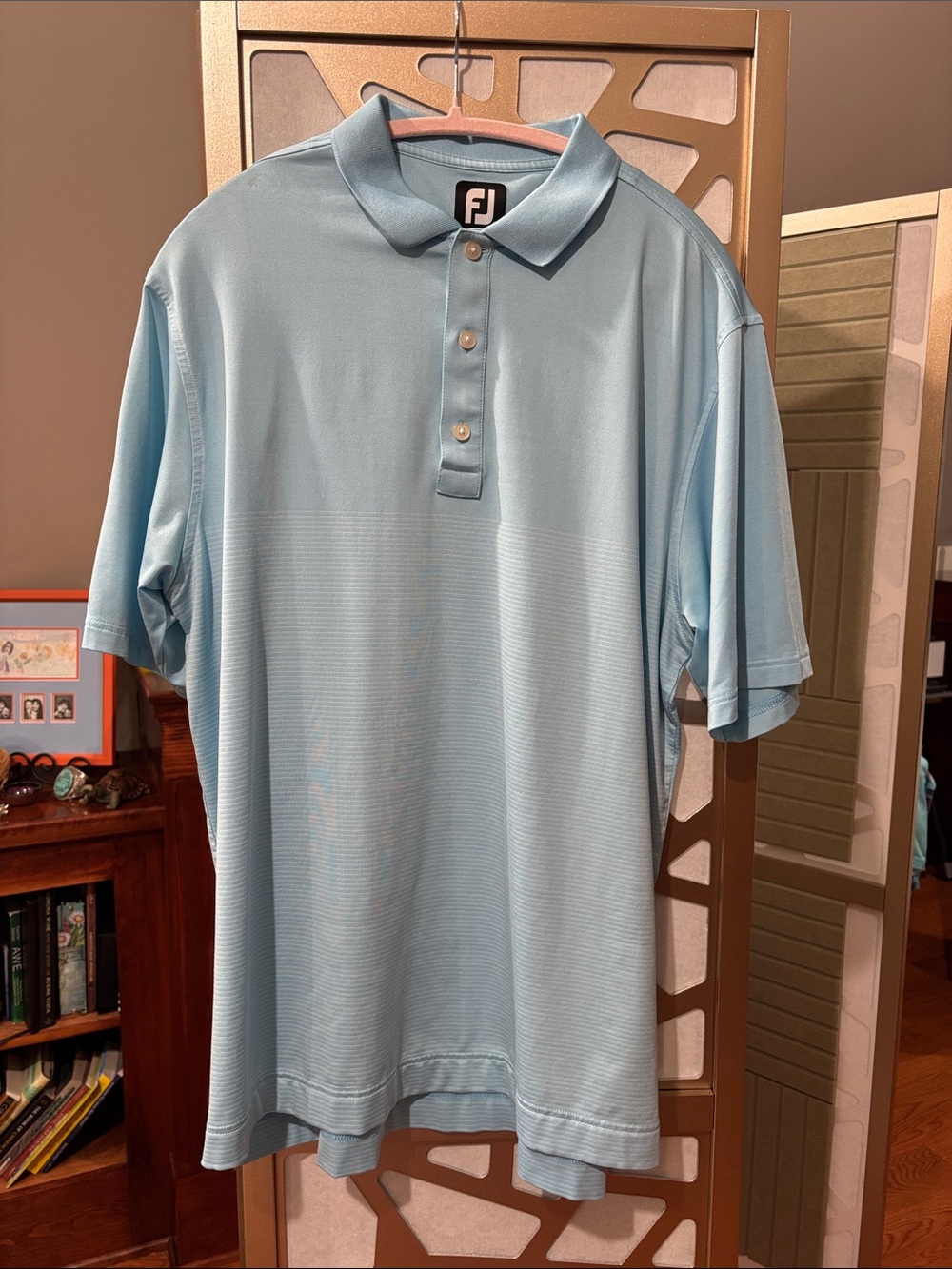 FootJoy Men's Sky Blue Golf Polo